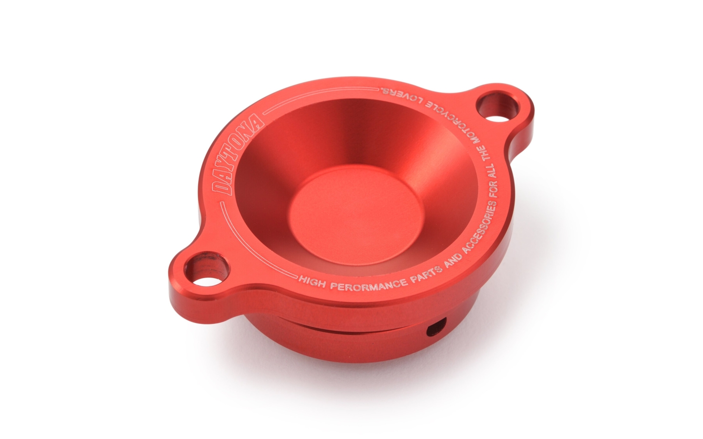 CNC OIL FILTER COVER (RED) for ANIMA 4V