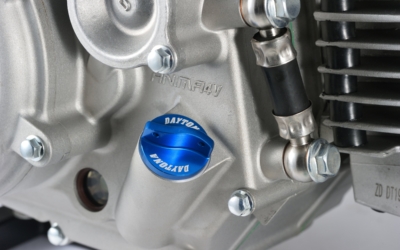 CNC FILLER CAP M20x2.5 (BLUE)