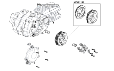 SLIPPER & ASSIST CLUTCH KIT FOR ANIMA 4V